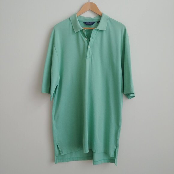 Ralph Lauren Polo Golf XL 100% pima cotton light green polo shirt made in Peru - Picture 9 of 15